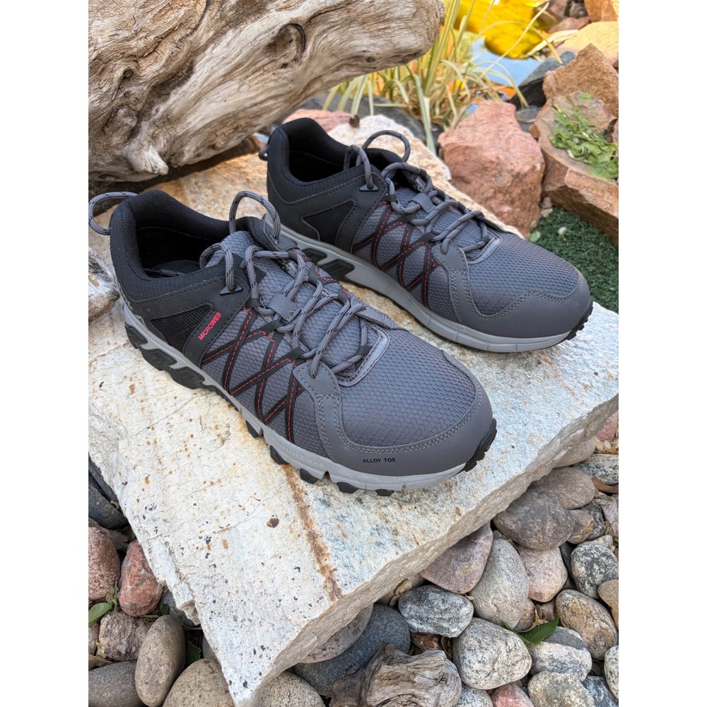 Reebok Trailgrip Work RB3402 Alloy Toe Shoes Mens 11 EH Slip Resistant Safety